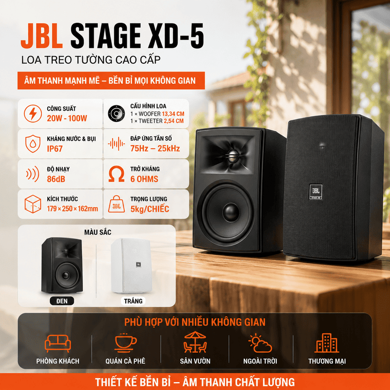 Loa JBL Stage XD-5
