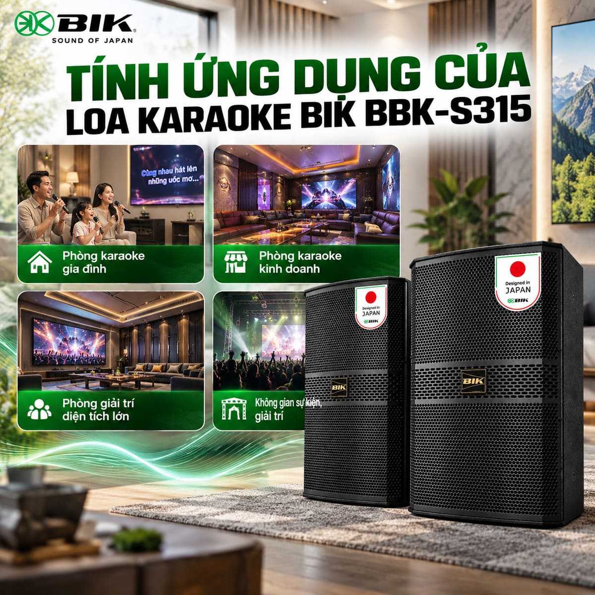 Loa karaoke BIK BBK-S315
