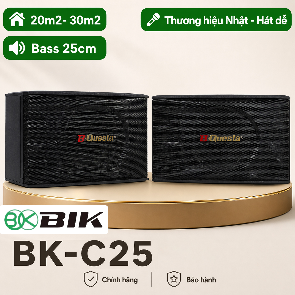 Loa BIK BK-C25 (Bass 25cm)