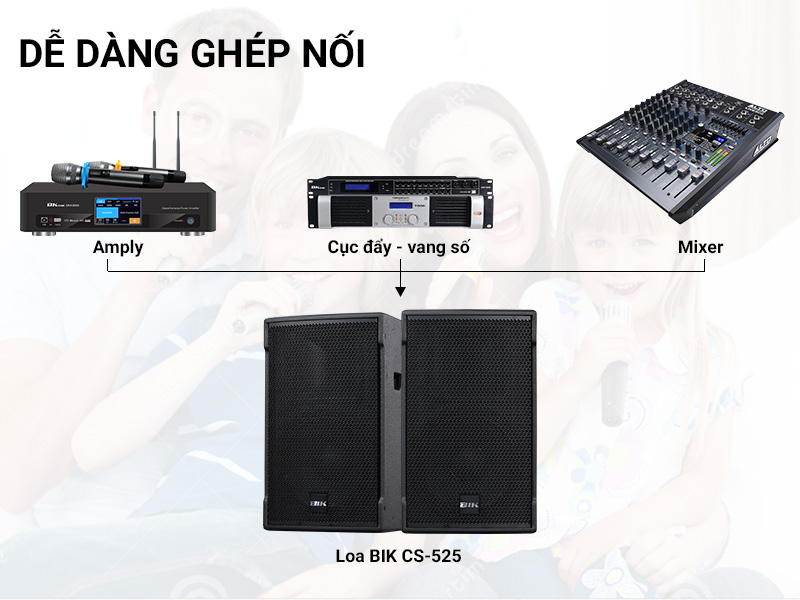 Loa karaoke BIK CS-525
