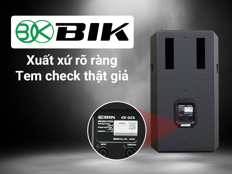 Loa karaoke BIK CS-525