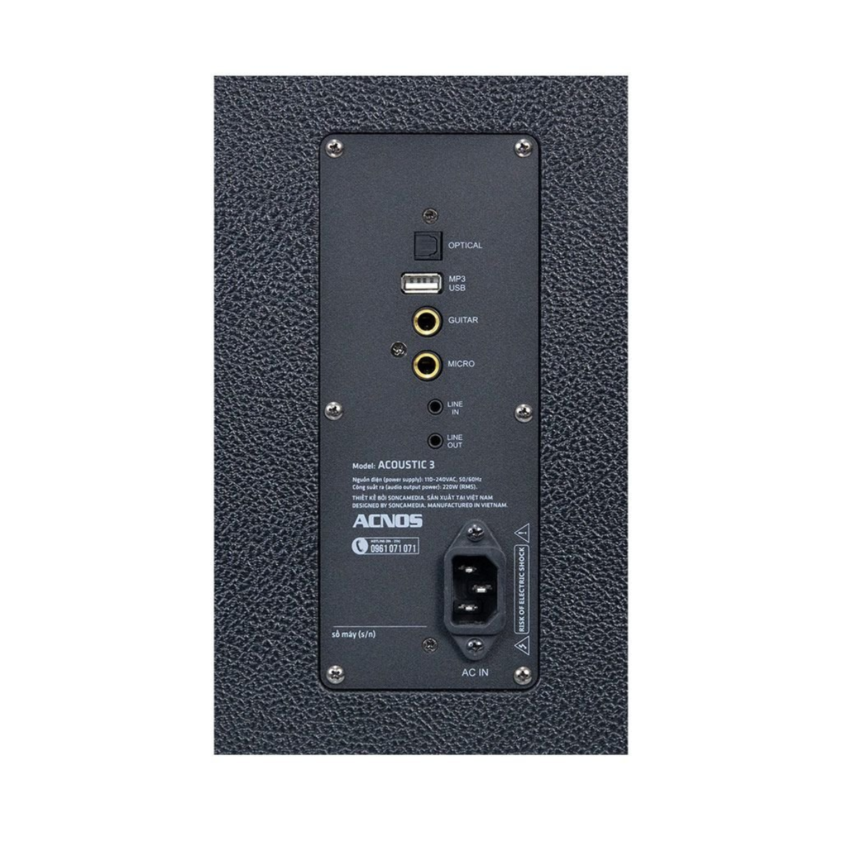 Loa Karaoke Di Động Acnos Acoustic 3