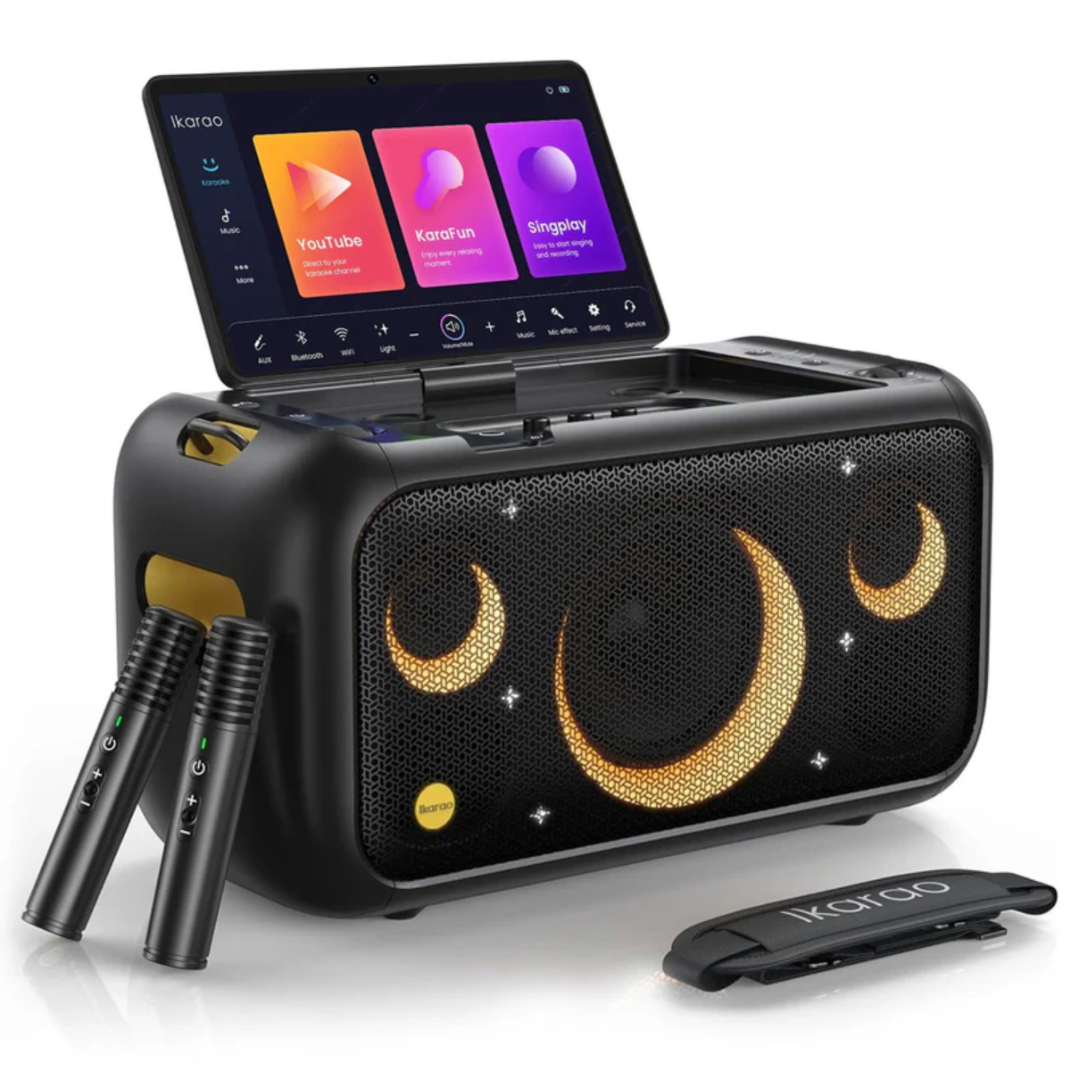 Loa Karaoke Di Động Có Màn Cảm Ứng Ikarao Break X1