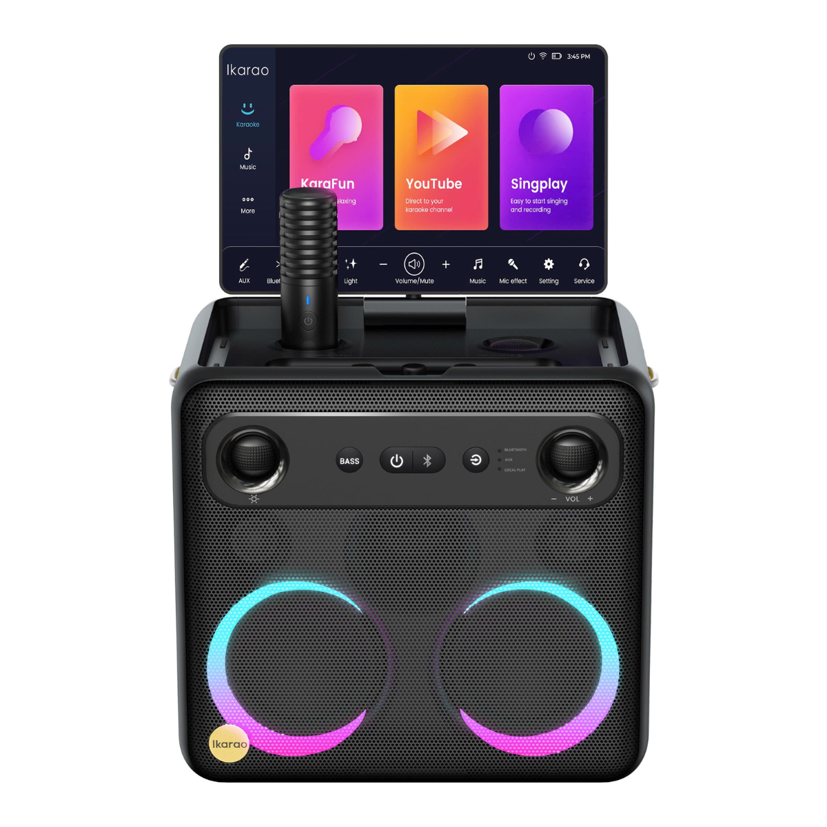 Loa Karaoke Di Động Có Màn Cảm Ứng Ikarao Break X2