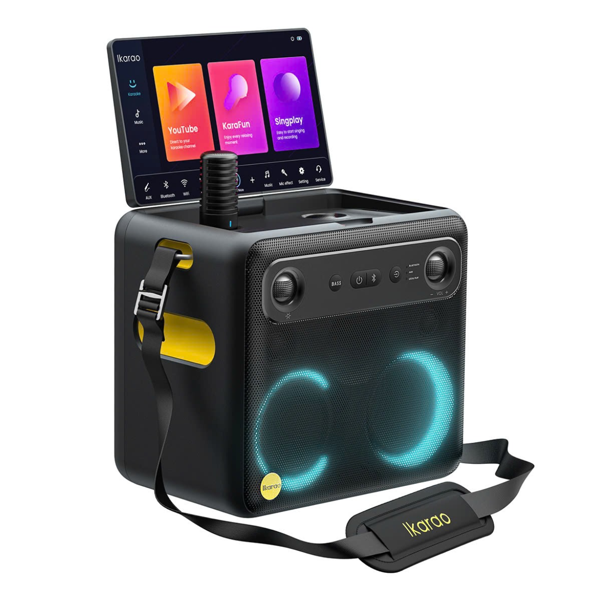 Loa Karaoke Di Động Có Màn Cảm Ứng Ikarao Break X2