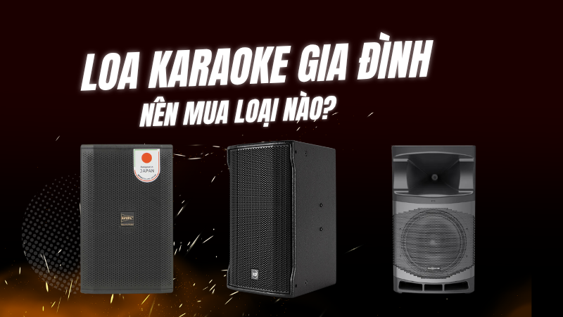 Loa karaoke gia đình nên mua loại nào? Top loa hát karaoke hay nhất hiện nay