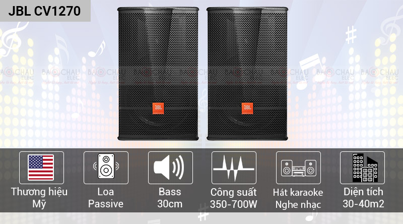 Loa karaoke JBL CV1270