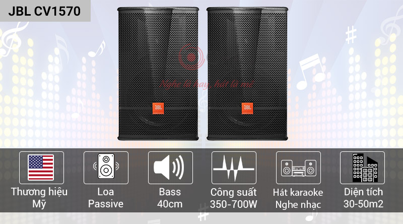 Loa karaoke JBL CV1570