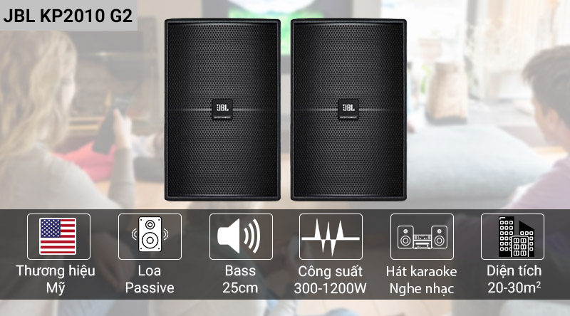 Loa karaoke JBL KP2010 G2