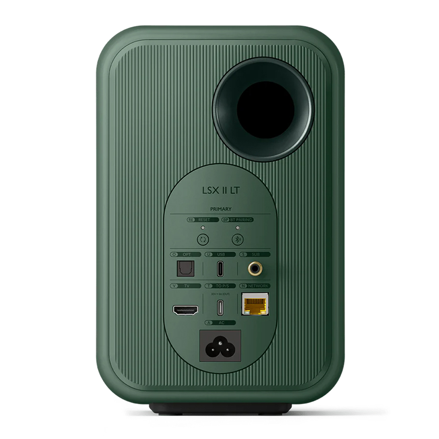 Dải tần (-6dB) đo ở mức 85dB/1m: 49Hz – 47kHz Đáp ứng tần số (±3dB) đo được ở mức 85dB/1m: 54Hz – 28kHz Mạch: Class D Tính năng truyền phát không dây: AirPlay 2, Google Chromecast, Chromecast, UPnP Tương thích, Bluetooth 5.0 Dịch vụ phát trực tuyến: Spotify qua Spotify Connect, Tidal qua Tidal Connect, Amazon Music, Qobuz, Deezer, QQ Music qua QPlay, Internet Radio, Podcast Độ phân giải nguồn: Mạng 384kHz/24bit, Quang 96kHz/24bit, USB Loại C 96kHz/24bit, HDMI 48kHz/ 16bit Kết nối có dây: tất cả các nguồn được lấy mẫu lại thành PCM 96kHz/24bit Định dạng được hỗ trợ (mạng): DSD, FLAC, WAV, AIFF, ALAC, AAC, WMA, MP3, M4A, LPCM và Ogg Vorbis Kích thước (RxCxS): 155 x 240 x 180 mm Trọng lượng: 6,8 kg/loa Đầu vào nguồn: 100 – 240VAC 50/60Hz Sự tiêu thụ năng lượng: 200W (công suất hoạt động), <2.0W (công suất dự phòng) Đầu vào: HDMI ARC, TOSLINK Quang, USB Loại C, RJ45 Ethernet (mạng), USB Loại C Đầu ra: Đầu ra loa siêu trầm RCA Chuẩn mạng Wi-Fi: IEEE 802.11a/b/g/n/ac, IPv4, IPv6 Dải tần mạng Wi-Fi: Băng tần kép 2,4 GHz / 5 GHz Đầu vào: USB Loại C