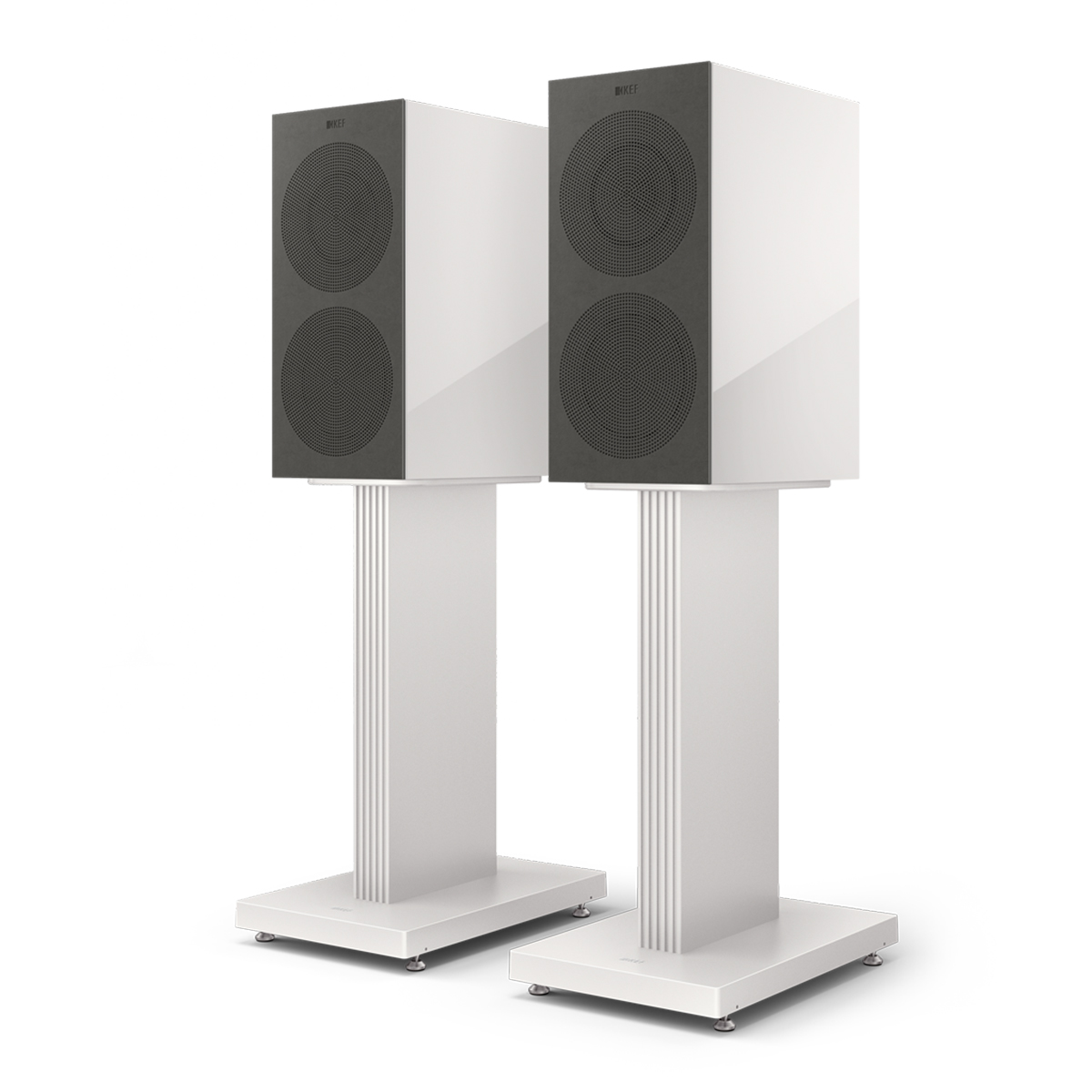 Loa KEF R3 Meta White Gloss