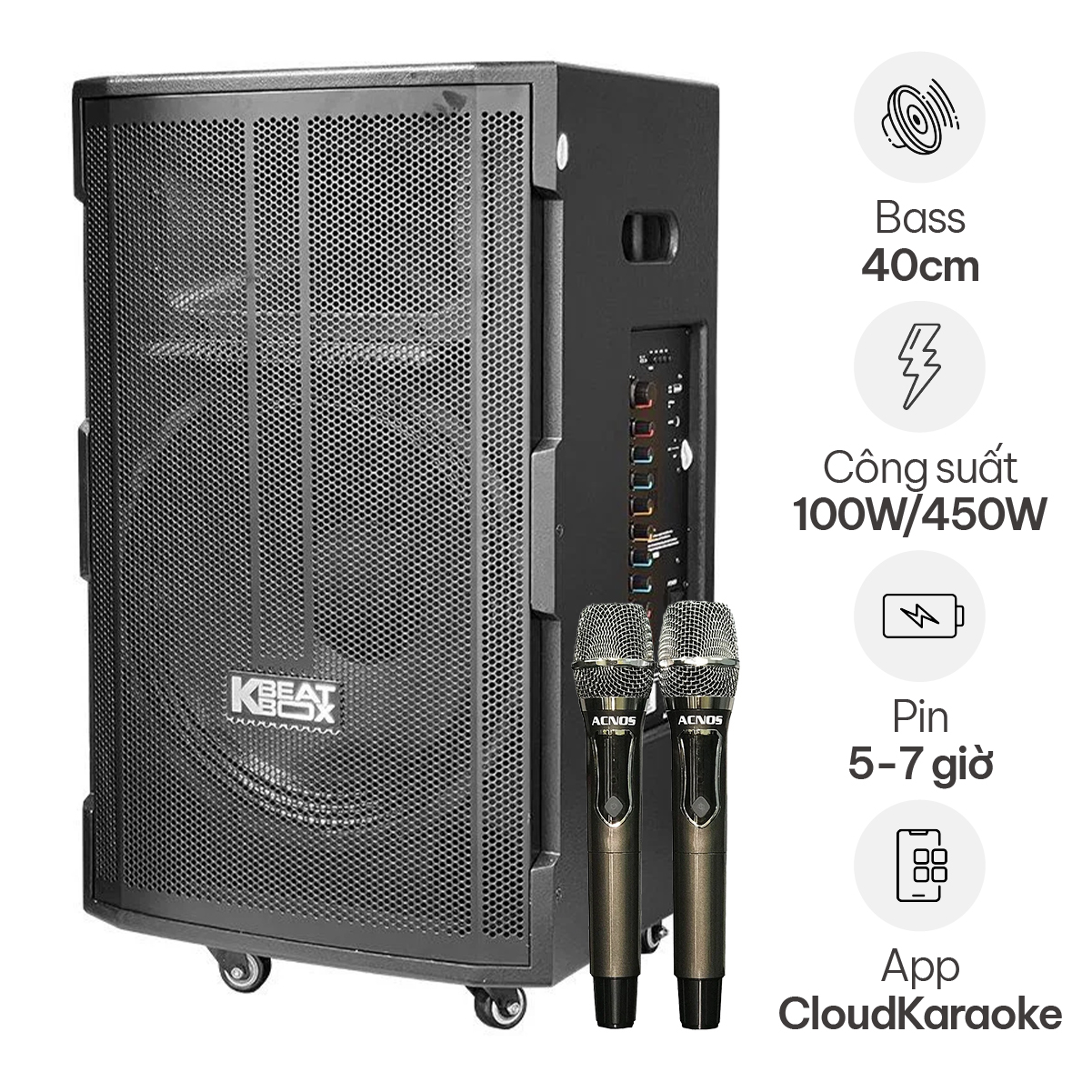 Loa Kéo ACNOS CB391G