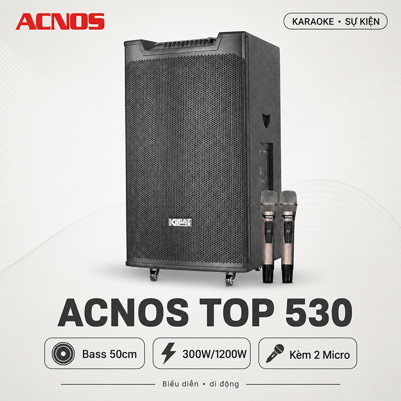 Loa Kéo Acnos TOP 530