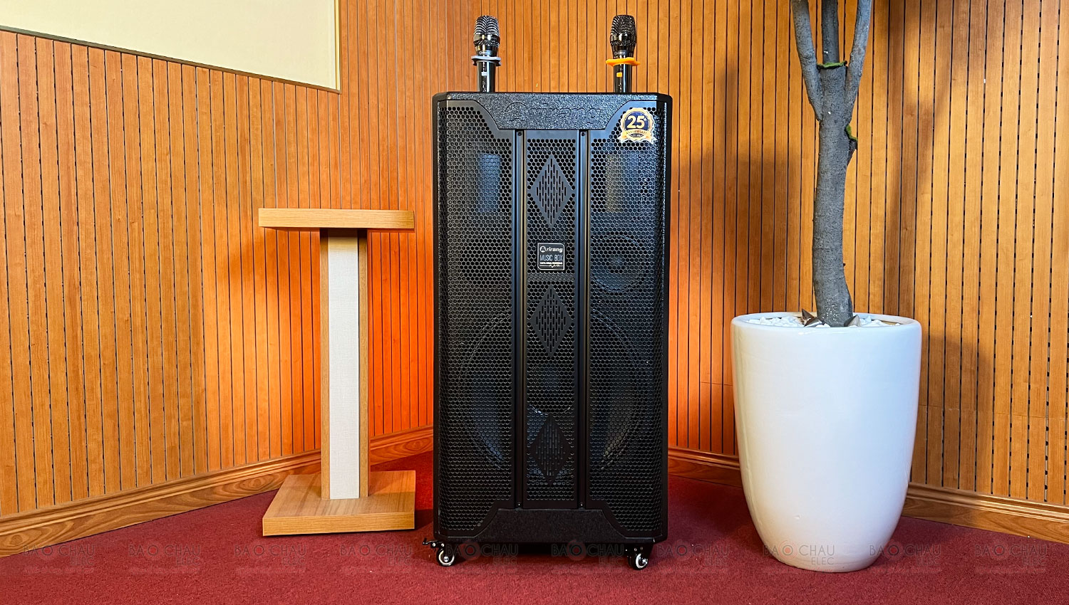Loa K&eacute;o Arirang MK3 MAX (Bass 40cm, 350W, K&egrave;m 2 Micro)
