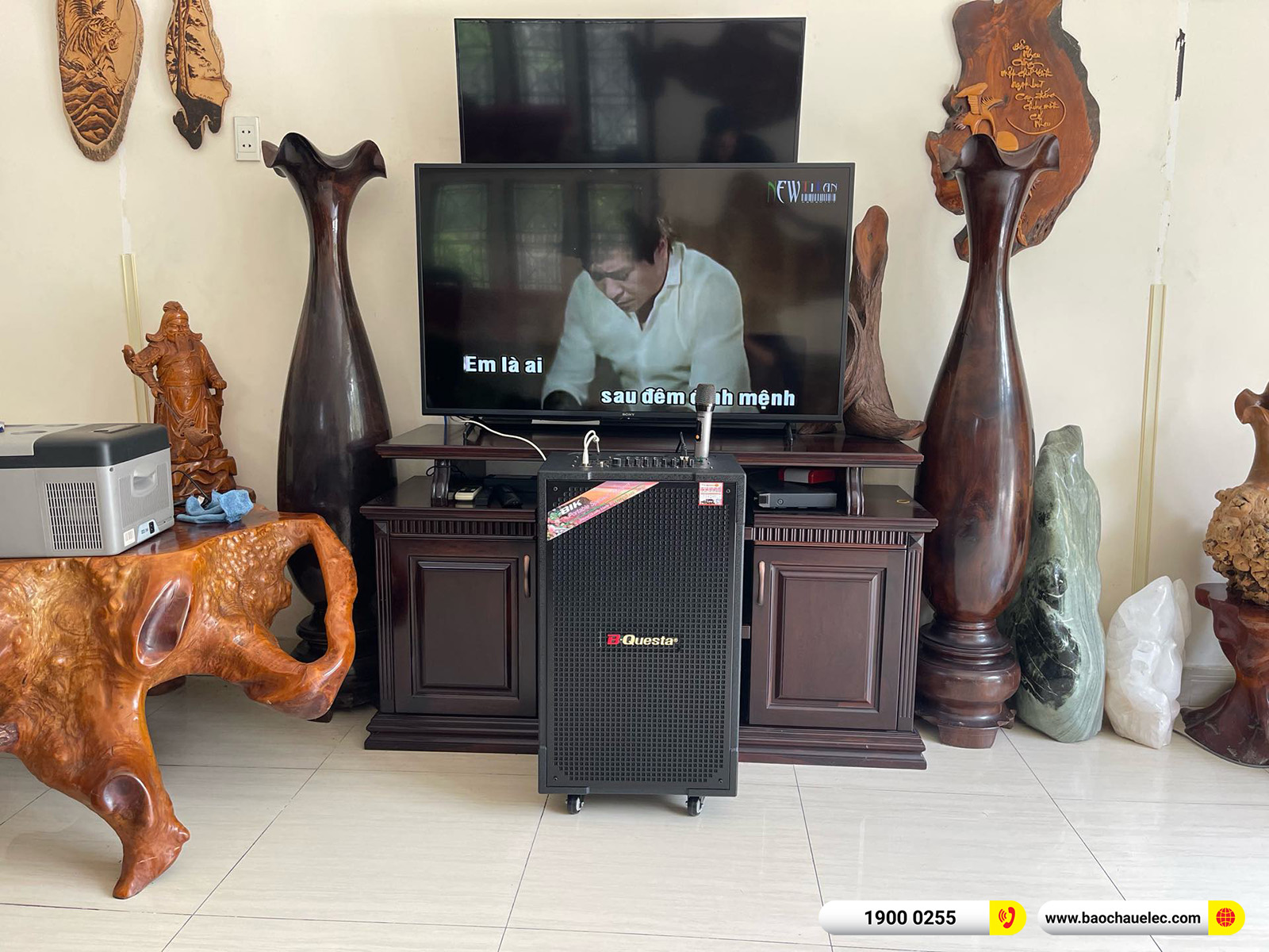 B&agrave;n giao Loa k&eacute;o BIK BMS 5015II gần 8tr cho anh Diễn tại Đồng Nai 