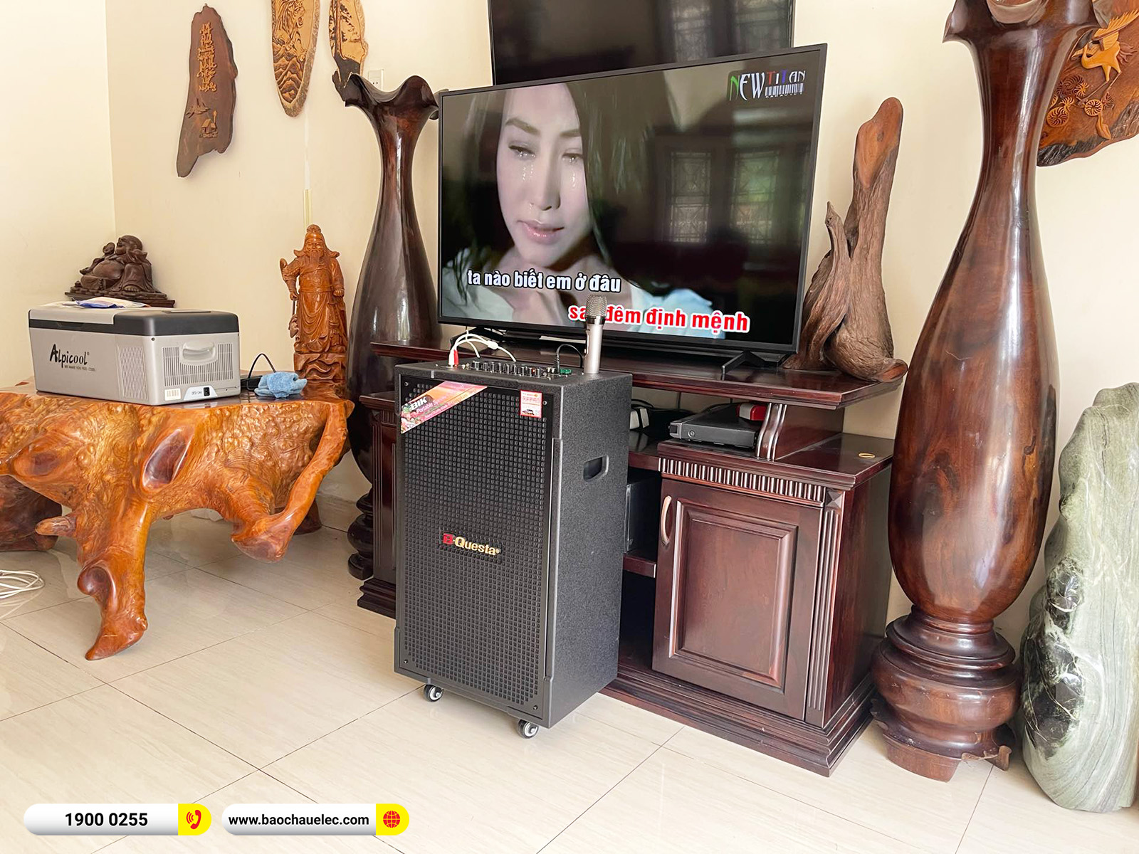 B&agrave;n giao Loa k&eacute;o BIK BMS 5015II gần 8tr cho anh Diễn tại Đồng Nai 