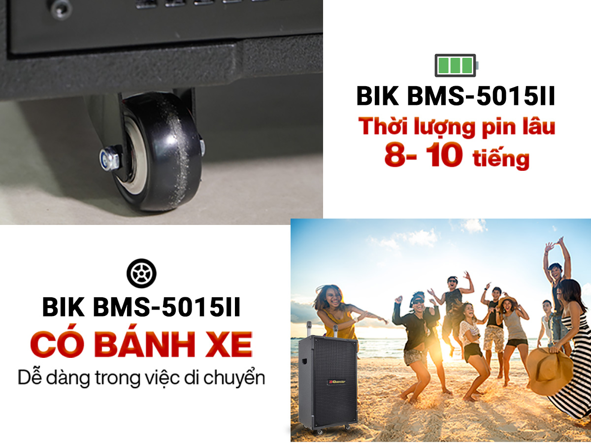 Loa K&eacute;o BIK BMS 5015II