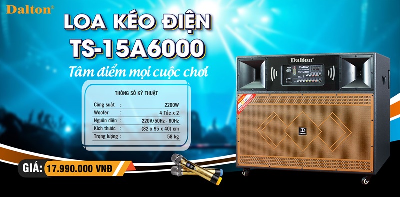 Loa kéo Dalton TS-15A6000