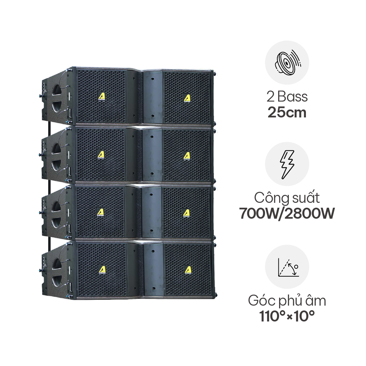 Loa Line Array Actpro KR210