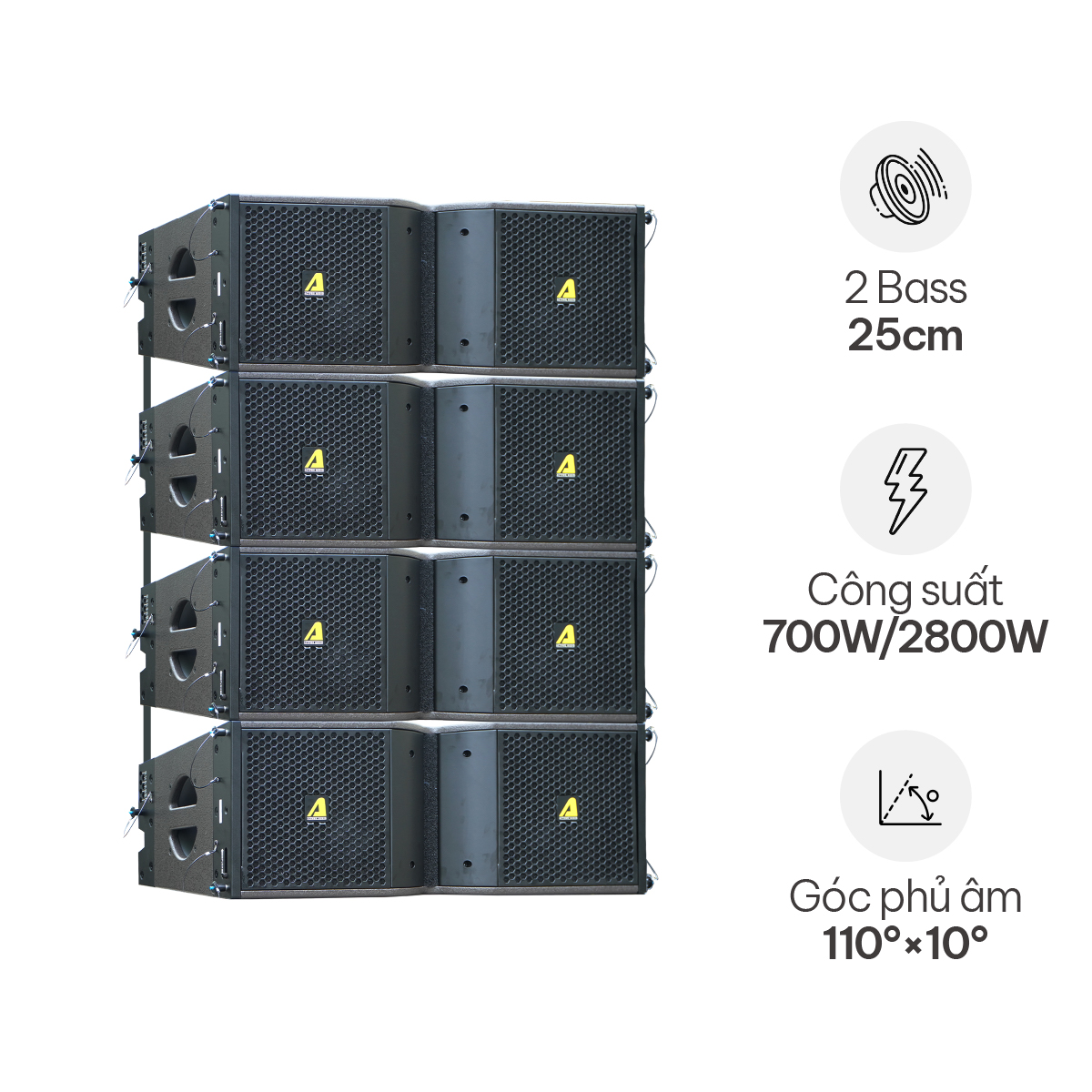 Loa Line Array Actpro KR610F