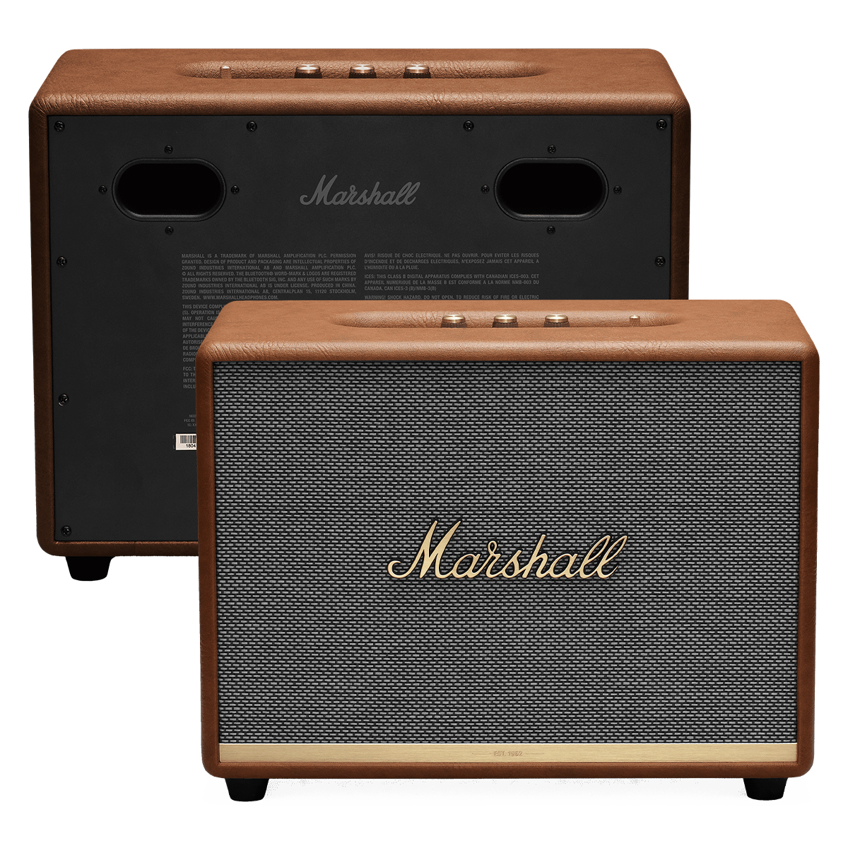 Loa Marshall Woburn 2 (II) Chính Hãng ASH (130W, Bluetooth 5.0, AUX, RCA) - Hình 3