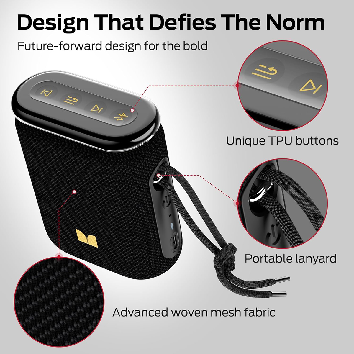 Loa bluetooth Monster Atomic Pebble