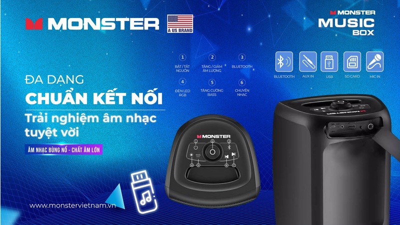 Loa Monster Music Box