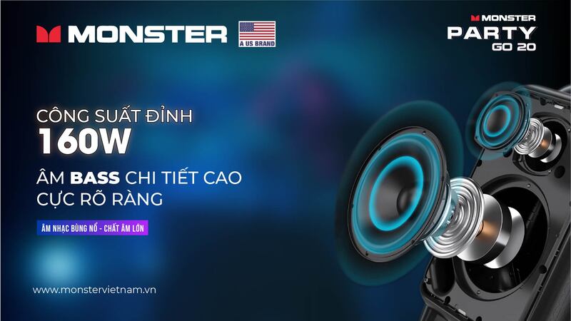 Loa Monster Party Go 20