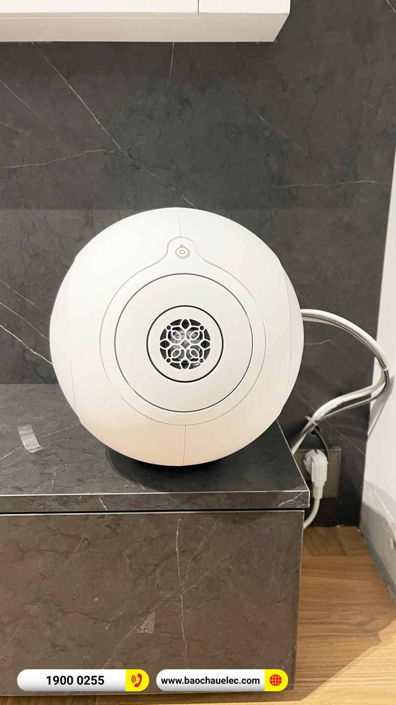 Lắp đặt bộ Loa Devialet Phantom I 108DB cho anh Dũng tại H&agrave; Nội