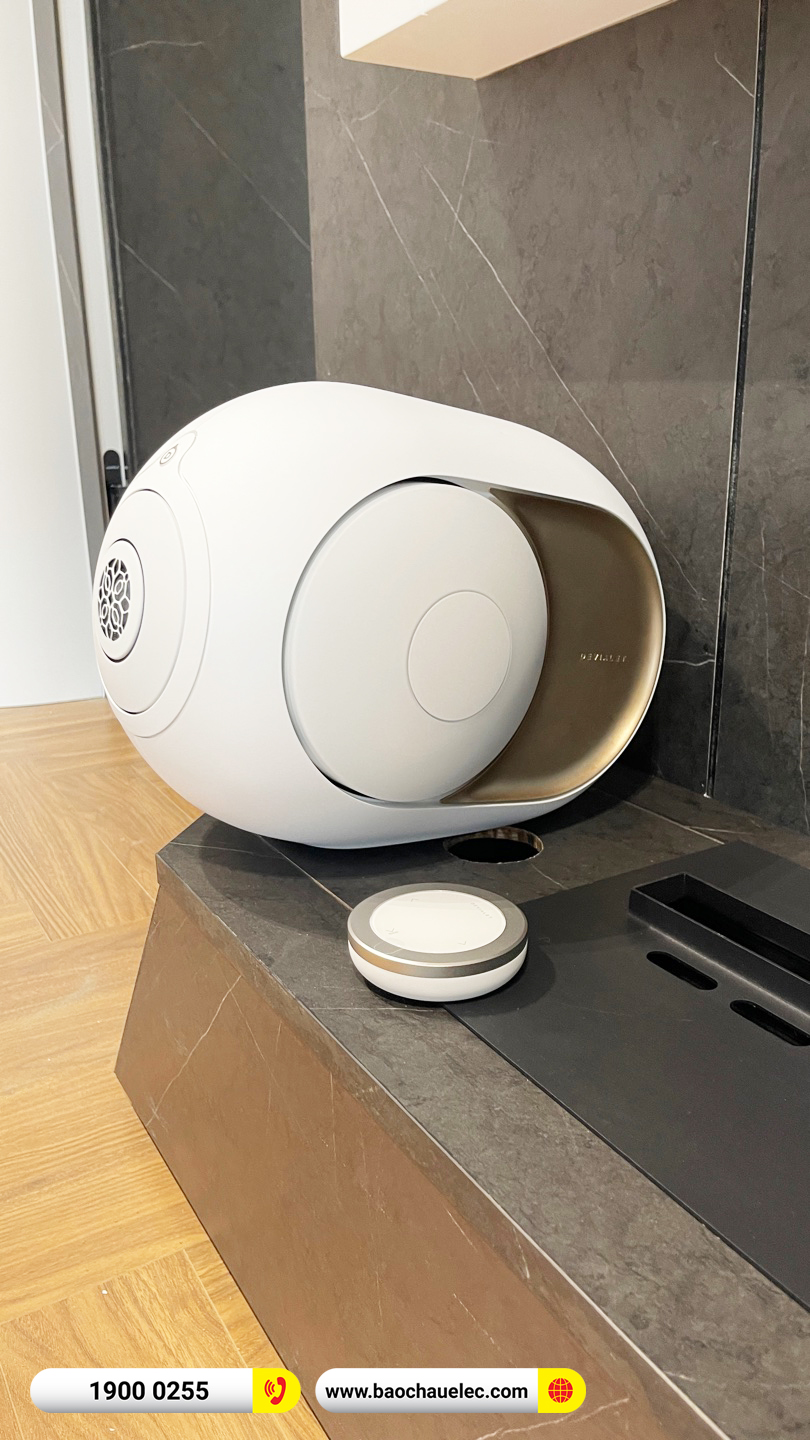 Lắp đặt bộ Loa Devialet Phantom I 108DB cho anh Dũng tại H&agrave; Nội