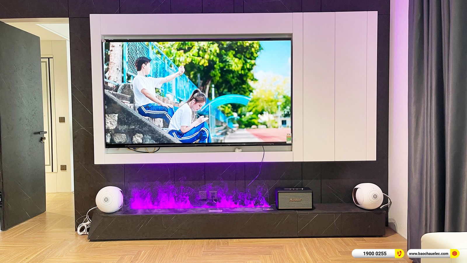 Lắp đặt bộ Loa Devialet Phantom I 108DB cho anh Dũng tại H&agrave; Nội
