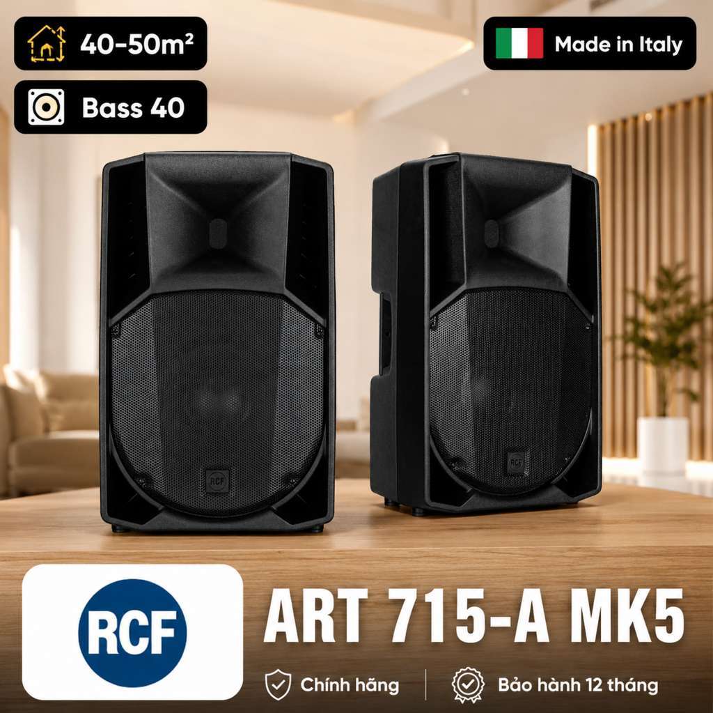Loa RCF ART 715-A MK5 (Active - Full Bass 40cm)