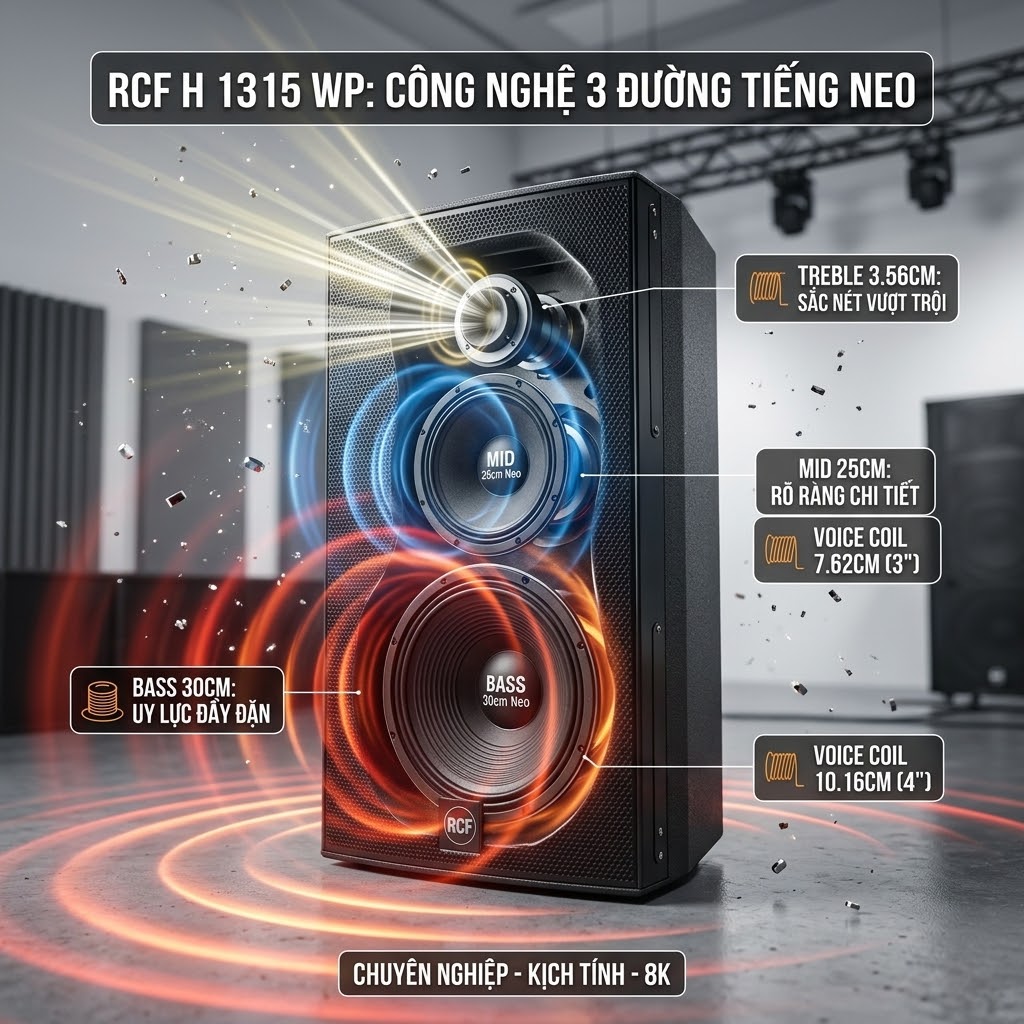 loa RCF H 1315 WP