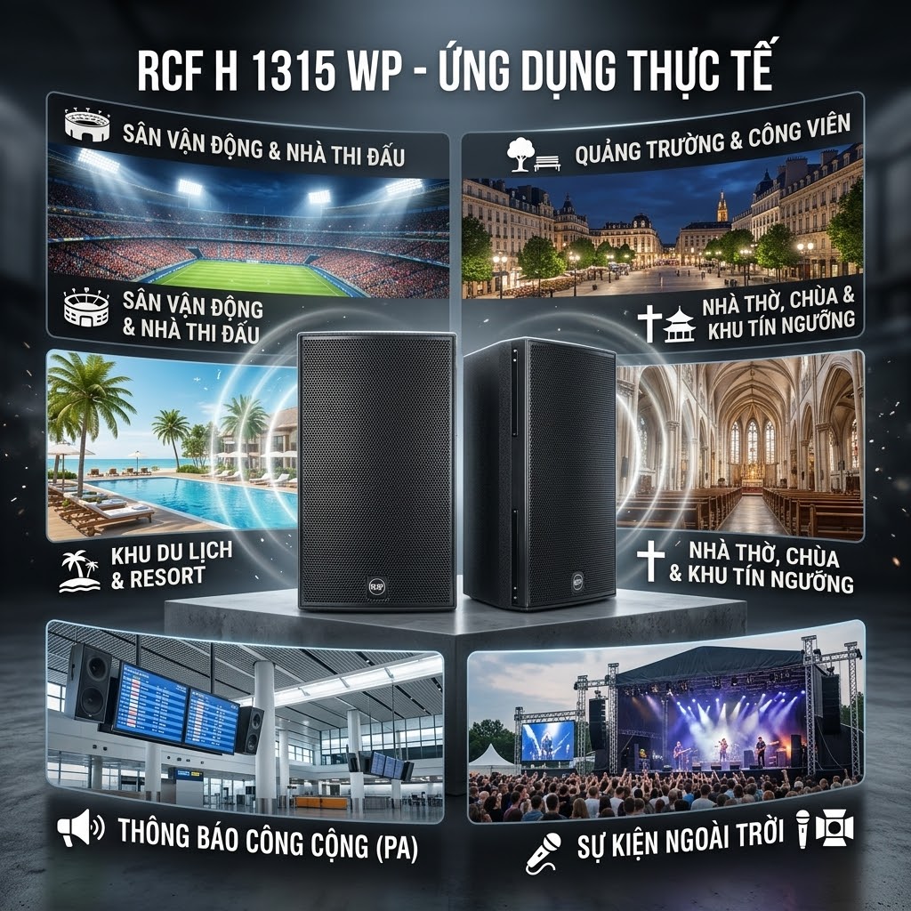 loa RCF H 1315 WP