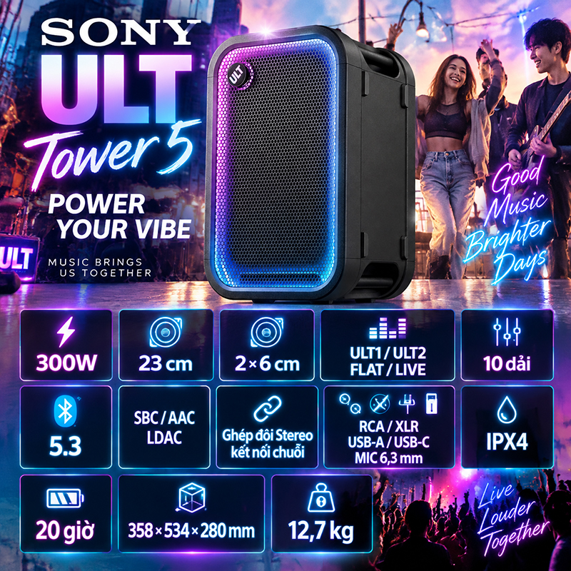 Loa Sony ULT Tower 5