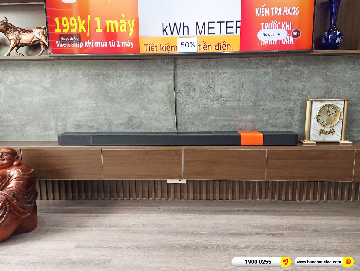 Lắp đặt Loa soundbar JBL Bar 1300 hơn 29tr cho anh Hiệp tại H&agrave; Nội 