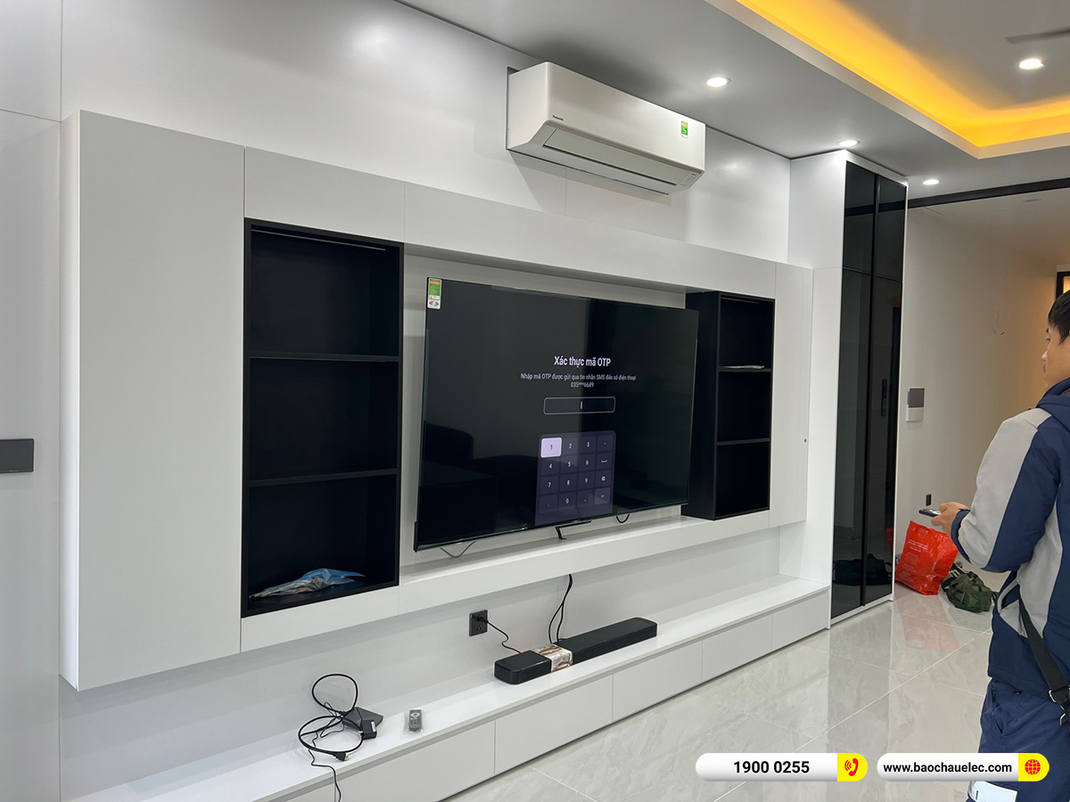 Lắp đặt Loa Soundbar JBL Bar 800MK2 hơn 21tr cho anh Vượng tại H&agrave; Nội
