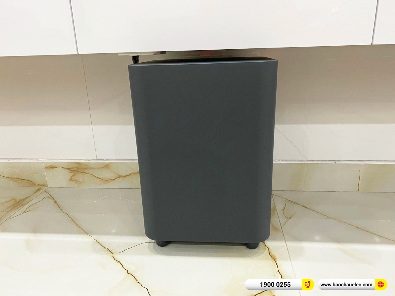 Lắp đặt bộ loa Soundbar JBL Bar 1300 hơn 33tr cho anh Nam tại Hải Ph&ograve;ng