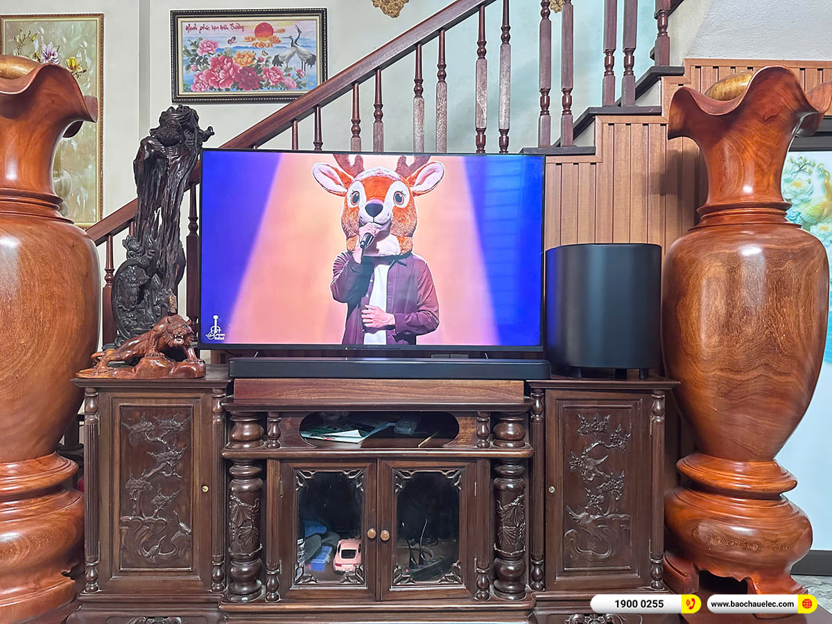 Lắp đặt Loa Soundbar JBL Bar 500MK2 gần 18tr cho anh Danh tại H&agrave; Nội