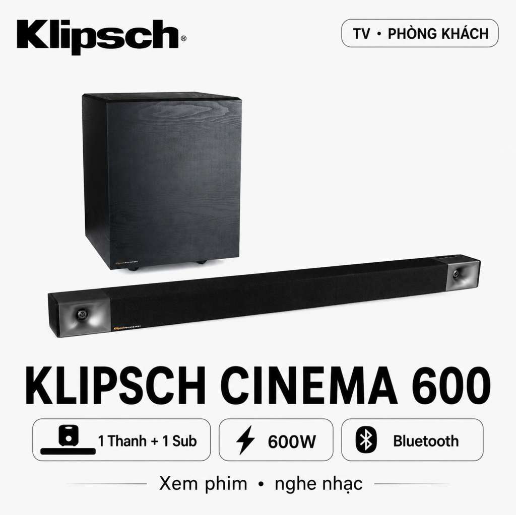 Loa Soundbar Klipsch Cinema 600