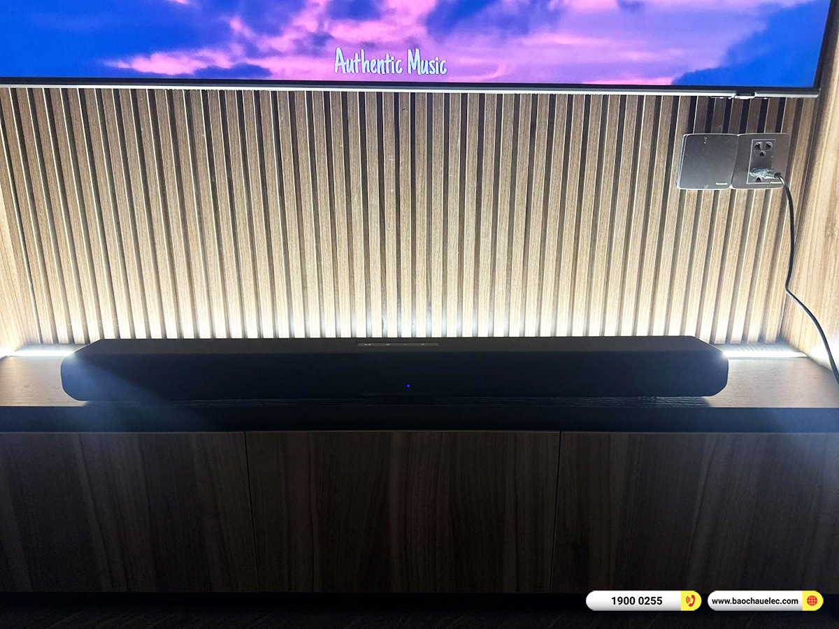 Lắp đặt Loa Soundbar Yamaha SR-B30A cho anh T&acirc;m tại TP.HCM, đ&acirc;y l&agrave; mẫu loa soundbar mới nhất của Yamaha. Với hỗ trợ định dạng trường &acirc;m thanh 3D Dolby Atmos&reg;, thiết bị n&agrave;y mang đến trải nghiệm thưởng thức nhiều nội dung kh&aacute;c nhau, &acirc;m thanh đắm ch&igrave;m.
