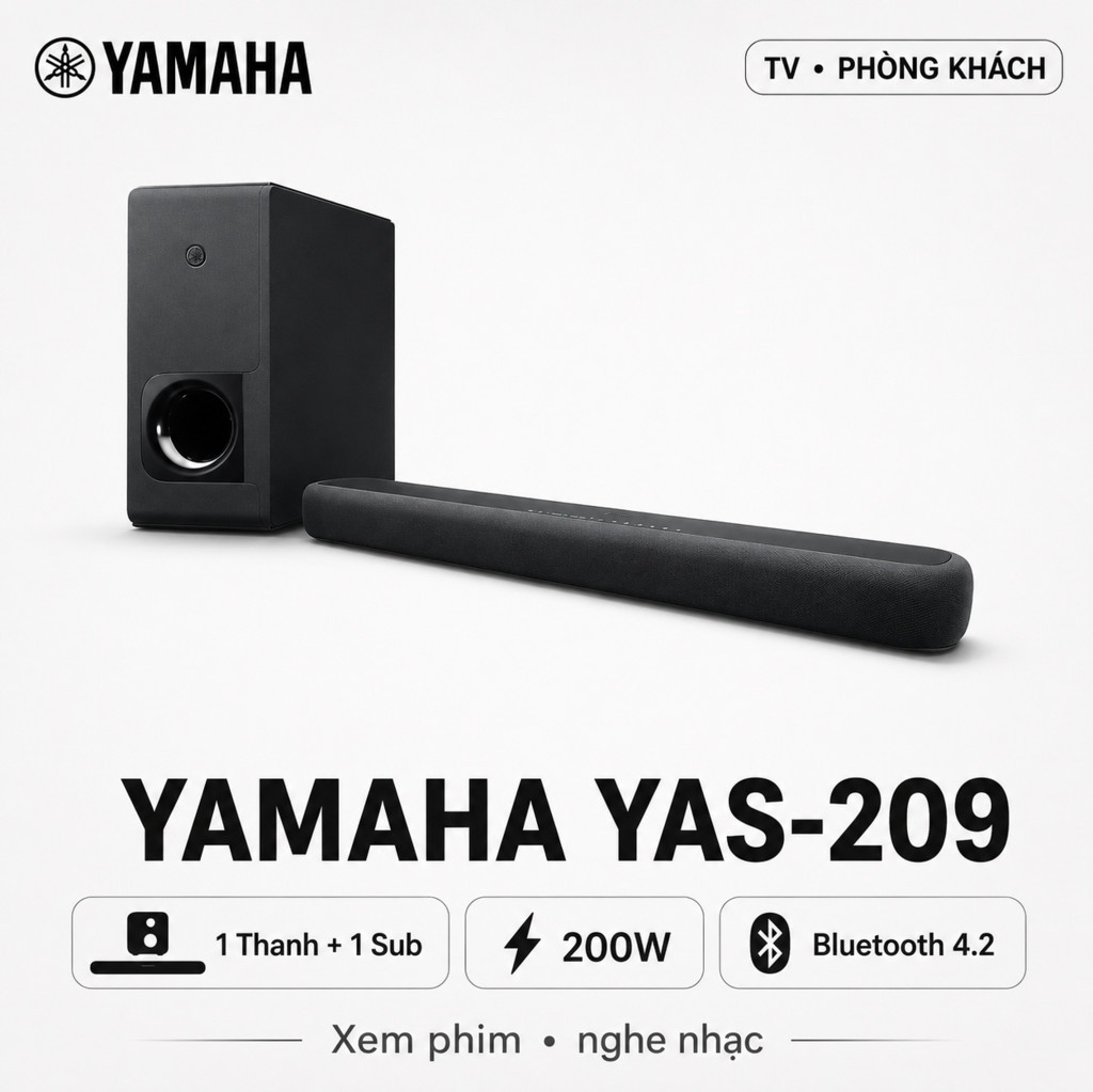 Loa soundbar Yamaha YAS-209
