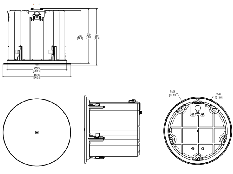 Loa Sub &acirc;m trần JBL Control 419CS/T