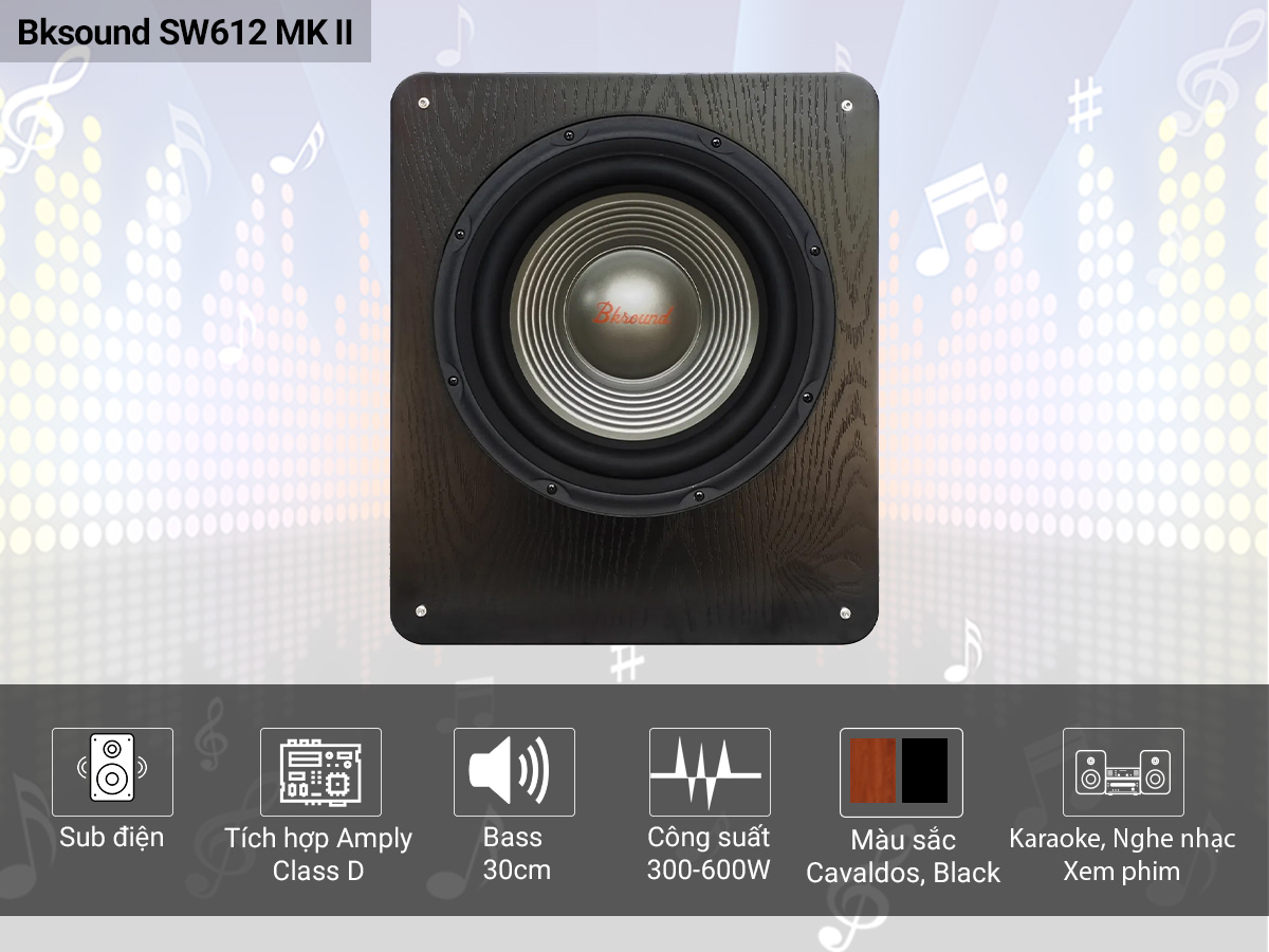 Loa Sub Điện Bksound SW612 MK II