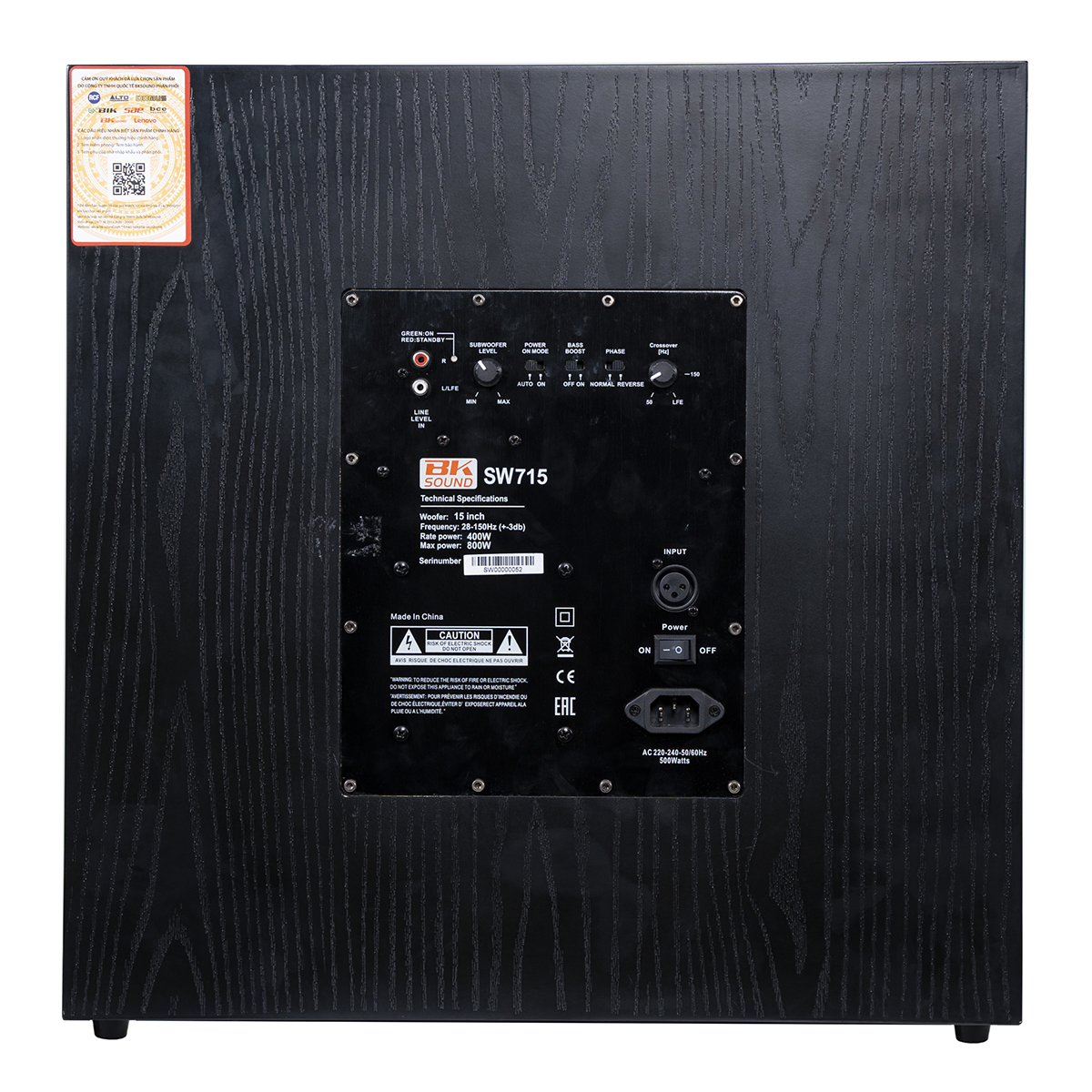 Loa sub điện Bksound SW715