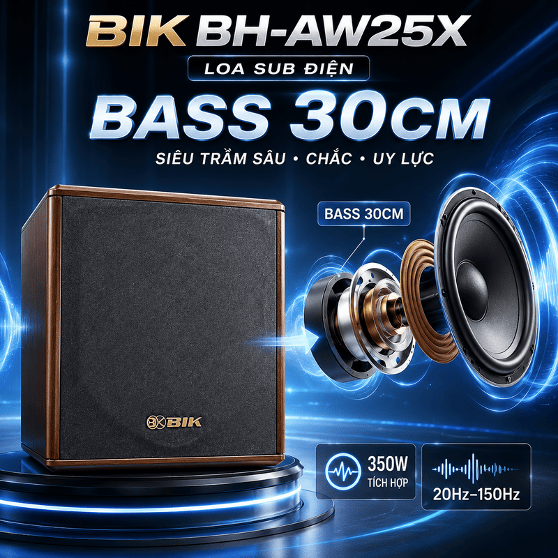 Loa sub điện BIK BH-AW25X