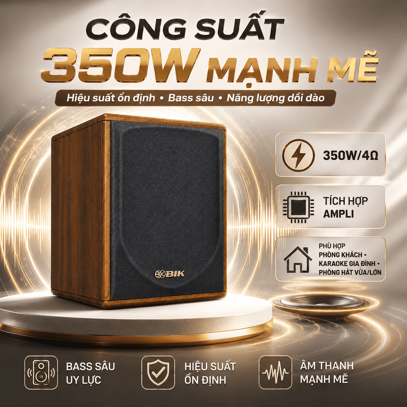 Loa sub điện BIK BH-AW25X