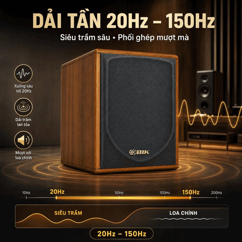 Loa sub điện BIK BH-AW25X