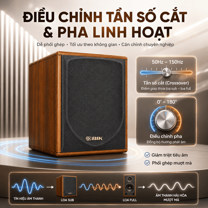 Loa sub điện BIK BH-AW25X