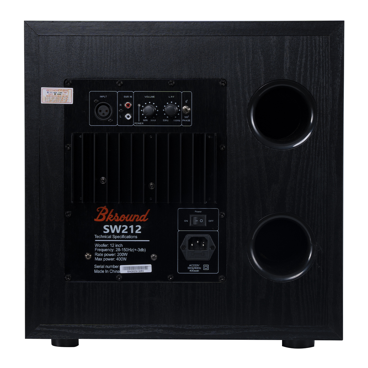 Loa sub điện BKSound SW212